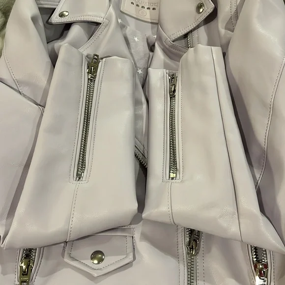 NWOT Blank NYC Faux Leather Moto Jacket - Picture 9 of 9